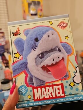 Marvel Jeff the Land Shark Plush Keychain - Blind Box
